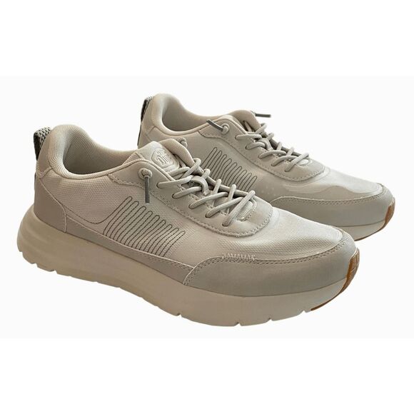 Hey Dude Sirocco Alta Essentials Sneakers Light Grey White Lightweight 8 - Picture 1 of 12